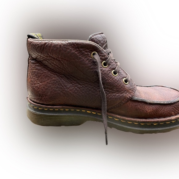Dr. Martens Austin Brown Leather Boots Men’s Size 8 US / 7 UK / 41 EU - Picture 5 of 9